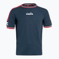 Maglietta Diadora Icon SS TS uomo blu corsaro