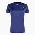 T-shirt Diadora SS TS donna con stampa blu