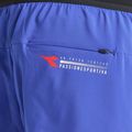 Pantaloncini da corsa Diadora Double Layer Bermuda Be One da uomo, blu imperiale 5