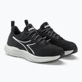 Scarpe da corsa donna Diadora Snipe nero/grigio ghiacciaio 4