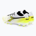 Scarpe da calcio Diadora Brasil Elite Tech GR LPX uomo bianco/nero/giallo fluo 3