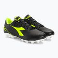 Scarpe da calcio Diadora Pichichi 6 MG14 uomo nero/giallo fi dd/bianco 4