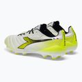 Scarpe da calcio Diadora Brasil Elite Tech GR ITA LPX uomo bianco/nero/giallo fluo 3