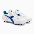 Scarpe da calcio uomo Diadora Brasil Italy OG GR LT+ MDPU bianco/navy 4