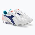 Scarpe da calcio da uomo Diadora Brasil GR LT+ MPH bianco/navy 4