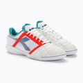 Scarpe da calcio uomo Diadora Brasil Sala Cup ID bianco/navy 4