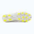 Scarpe da calcio per bambini Diadora Brasil Elite GR LT LPU Y bianco/nero/giallo fluo 5