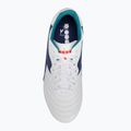 Scarpe da calcio per bambini Diadora Brasil 2 R LPU JR bianco/navy 6