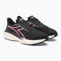 Scarpe da corsa da donna Diadora Strada nero/bianco smeraldo 4