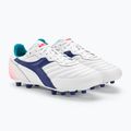 Scarpe da calcio da uomo Diadora Brasil GR LT+ MDPU bianco/navy 4