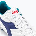 Scarpe da calcio da uomo Diadora Brasil GR LT+ MDPU bianco/navy 8