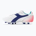 Scarpe da calcio da uomo Diadora Brasil GR LT+ MDPU bianco/navy 10