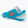 Scarpe da calcio per bambini Diadora Pichichi 6 TF JR blu fluo/bianco/arancio 3