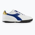 Scarpe da calcio uomo Diadora Brasil 2 R TFR bianco/blu/oro 2