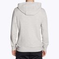 Felpa uomo Diadora Hoodie FZ Essential Sport grigio medio chiaro melange 2