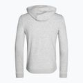 Felpa uomo Diadora Hoodie FZ Essential Sport grigio medio chiaro melange 6