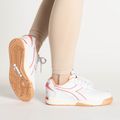 Scarpe Diadora Winner bianco/rosa pesca pallida 2