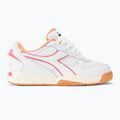 Scarpe Diadora Winner bianco/rosa pesca pallida 3