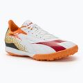 Scarpe da calcio Diadora Maximus Elite R TFR uomo bianco/peperoncino/arancio rosso