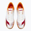 Scarpe da calcio Diadora Maximus Elite R TFR uomo bianco/peperoncino/arancio rosso 10