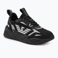 EA7 Emporio Armani Ace Runner scarpe triple nero/argento