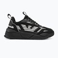 EA7 Emporio Armani Ace Runner scarpe triple nero/argento 2