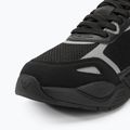 EA7 Emporio Armani Ace Runner scarpe triple nero/argento 7