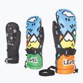 Guanti da snowboard per bambini Level Junior Mitt pk rainbow