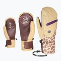 Guanti da snowboard da donna Level Pulsar Mitt beige