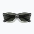 Occhiali da sole Ray-Ban New Wayfarer Classic matte black transparent/green g-15 3