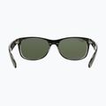 Occhiali da sole Ray-Ban New Wayfarer Classic matte black transparent/green g-15 5