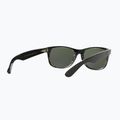 Occhiali da sole Ray-Ban New Wayfarer Classic matte black transparent/green g-15 6