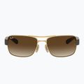Occhiali da sole Ray-Ban RB3522 arista gold/brown 2