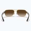 Occhiali da sole Ray-Ban RB3522 arista gold/brown 5