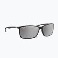 Occhiali da sole Ray-Ban RB4179 Liteforce matte black/silver polarized