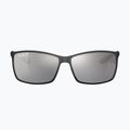 Occhiali da sole Ray-Ban RB4179 Liteforce matte black/silver polarized 2