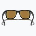Occhiali da sole Ray-Ban Justin Classic matt black gum/blue mirror 5