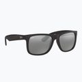 Occhiali da sole Ray-Ban Justin Classic matt black/silver grey mirror