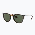 Occhiali da sole Ray-Ban Erika Classic light havana/green g-15 4