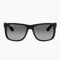 Occhiali da sole Ray-Ban Justin Classic matt black gum/dark grey 2