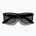 Occhiali da sole Ray-Ban Justin Classic matt black gum/dark grey 3