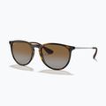 Occhiali da sole Ray-Ban Erika Classic light havana/brown polarized 4