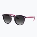 Occhiali da sole per bambini Ray-Ban RB9064S polished violet/grey gradient 4