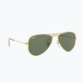 Occhiali da sole per bambini Ray-Ban Aviator arista gold/dark green