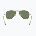 Occhiali da sole per bambini Ray-Ban Aviator arista gold/dark green 5