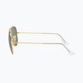 Occhiali da sole per bambini Ray-Ban Aviator arista gold/dark green 7