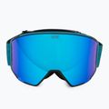 Maschera da sci Neon Ice black/petroleum/mirror blue/amber 3