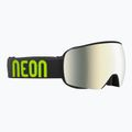 Maschera da sci Neon Beam black/yellow/mirror bronze