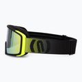 Maschera da sci Neon Eclipse black/yellow/mirror gold 4