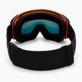 Maschera da sci Neon Eclipse orange/mirror red 3